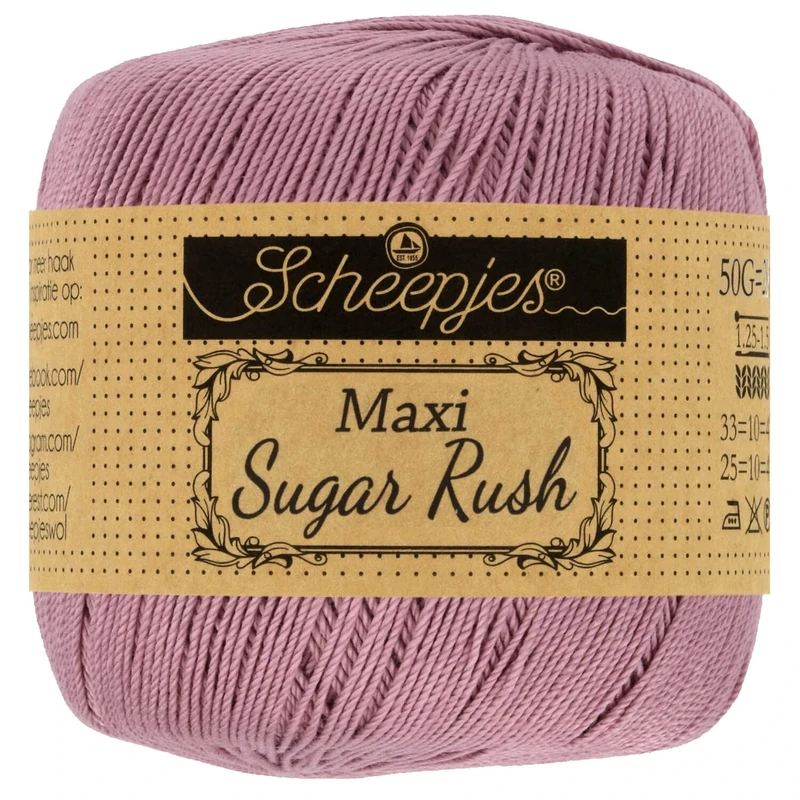 Scheepjes - Scheepjes Maxi Sugar Rush 776 Antique Rose Yarn - 10x50g