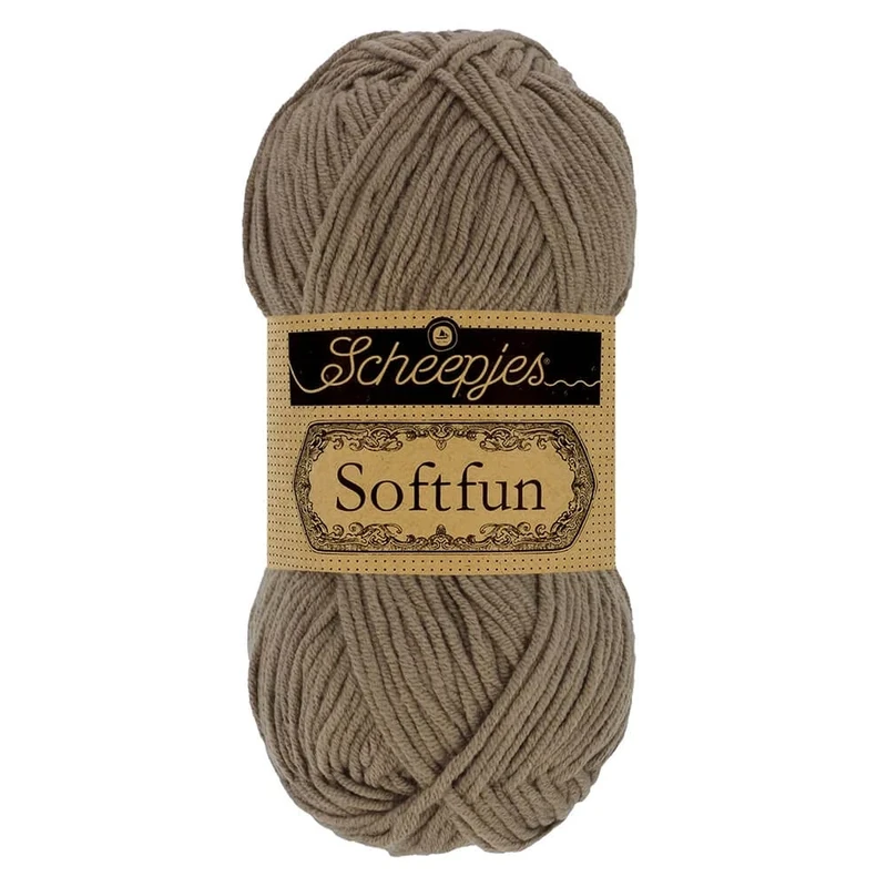 Scheepjes - Scheepjes Softfun 2631 Cedar Yarn - 10x50g