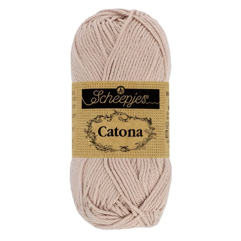 Scheepjes - Scheepjes Catona 257 Antique Mauve Yarn - 10x50g