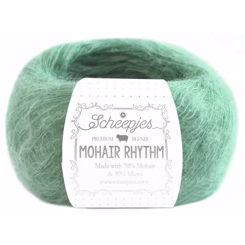 Scheepjes - Scheepjes Mohair Rhythm 675 Twist Yarn - 10x25g
