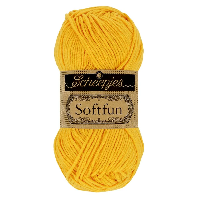 Scheepjes - Scheepjes Softfun 2634 Bumblebee Yarn - 10x50g