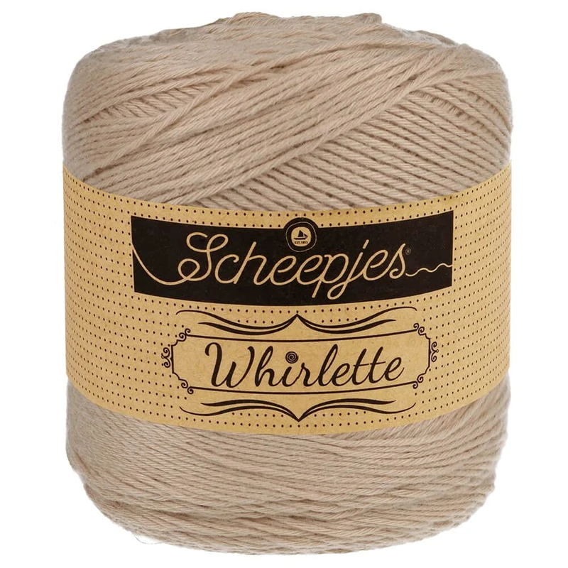 Scheepjes - Scheepjes Whirlette 886 Almond Butter Yarn - 5x100g - Image 1