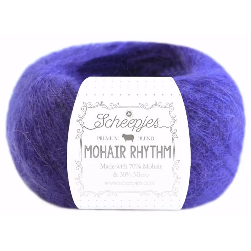Scheepjes - Scheepjes Mohair Rhythm 680 Calypso Yarn - 10x25g