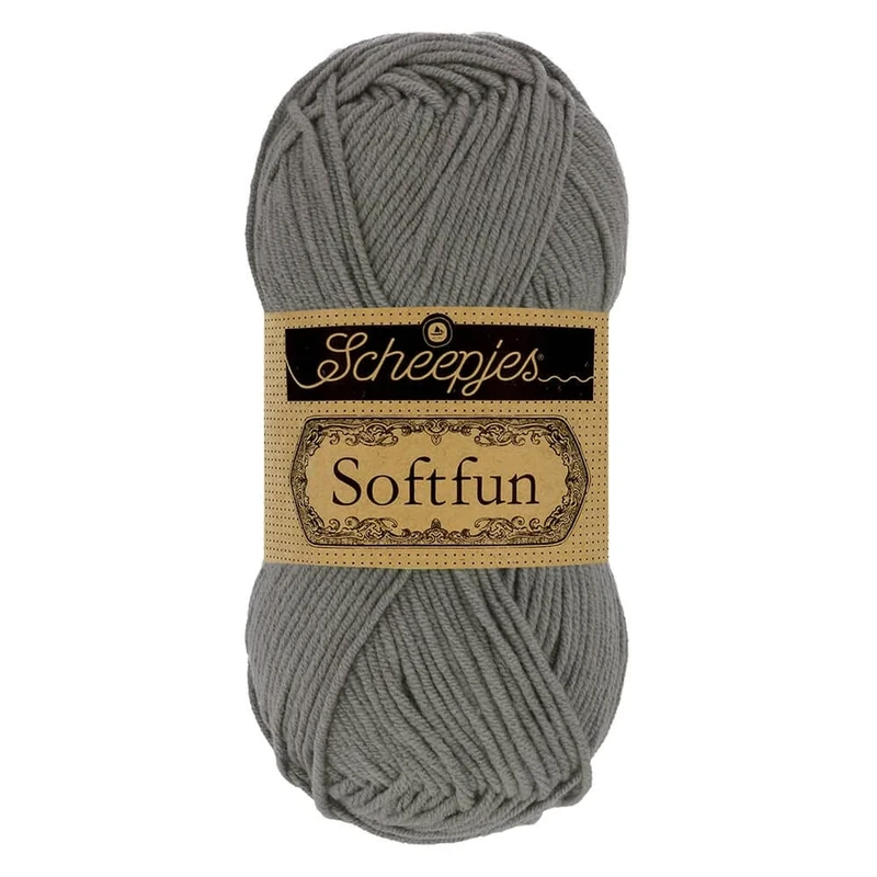 Scheepjes - Scheepjes Softfun 2510 Dove Yarn - 10x50g