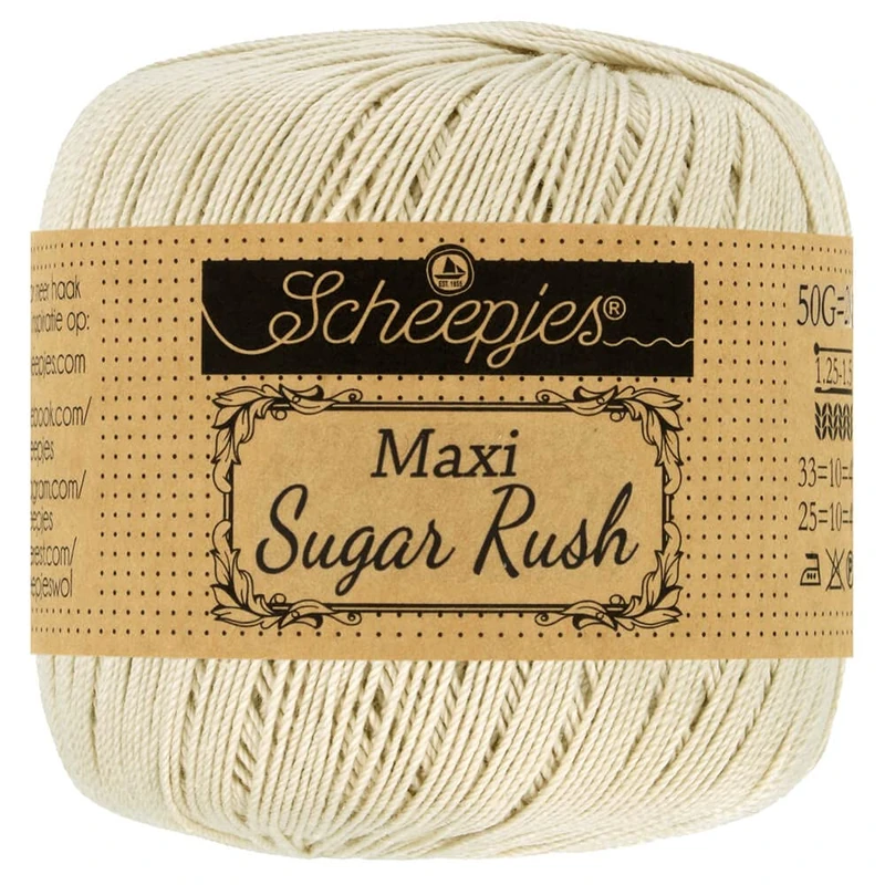 Scheepjes - Scheepjes Maxi Sugar Rush 505 Linen Yarn - 10x50g