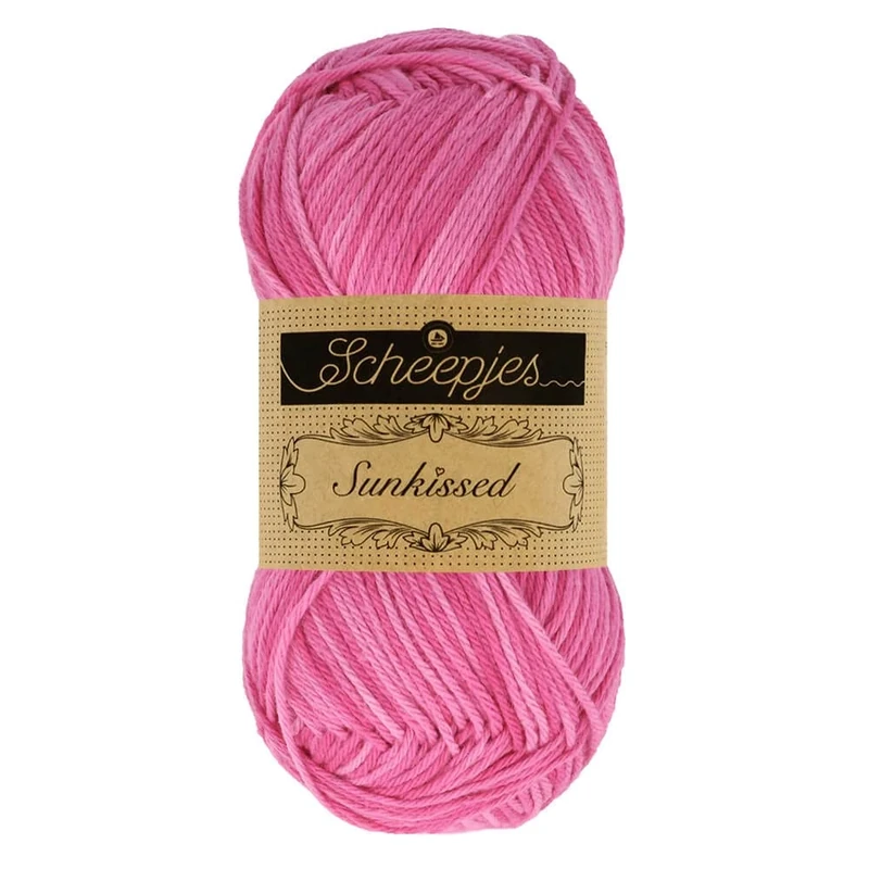 Scheepjes - Scheepjes Sunkissed 019 Candy Floss Yarn - 10x50g
