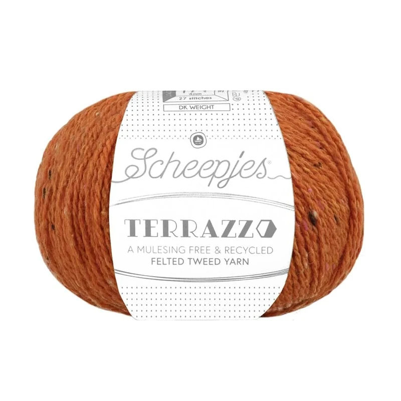Scheepjes - Scheepjes Terrazzo 715 Mandarino Yarn - 5x50g