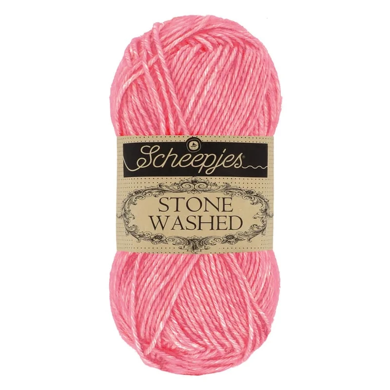 Scheepjes - Scheepjes Stone Washed 835 Rhodochrosite Yarn - 10x50g