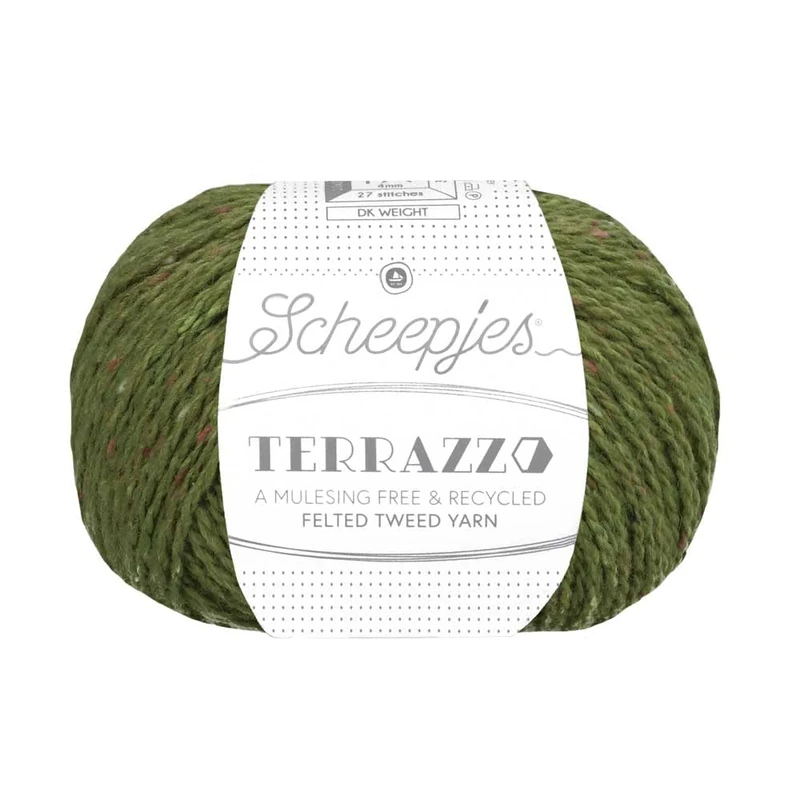 Scheepjes - Scheepjes Terrazzo 711 Muschio Yarn - 5x50g