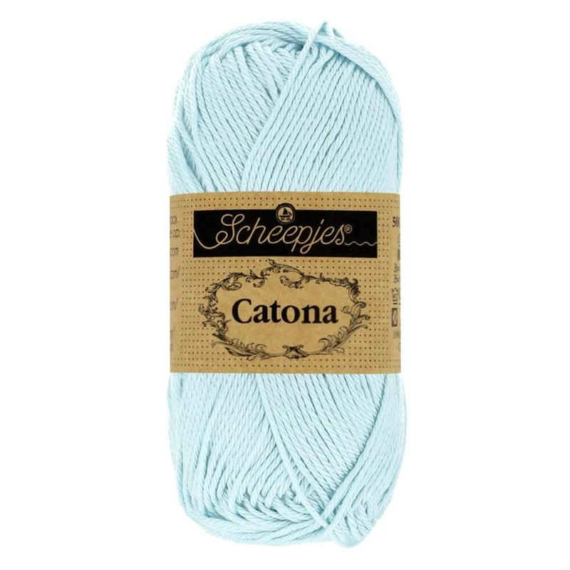 Scheepjes - Scheepjes Catona 509 Baby Blue Yarn - 20x25g