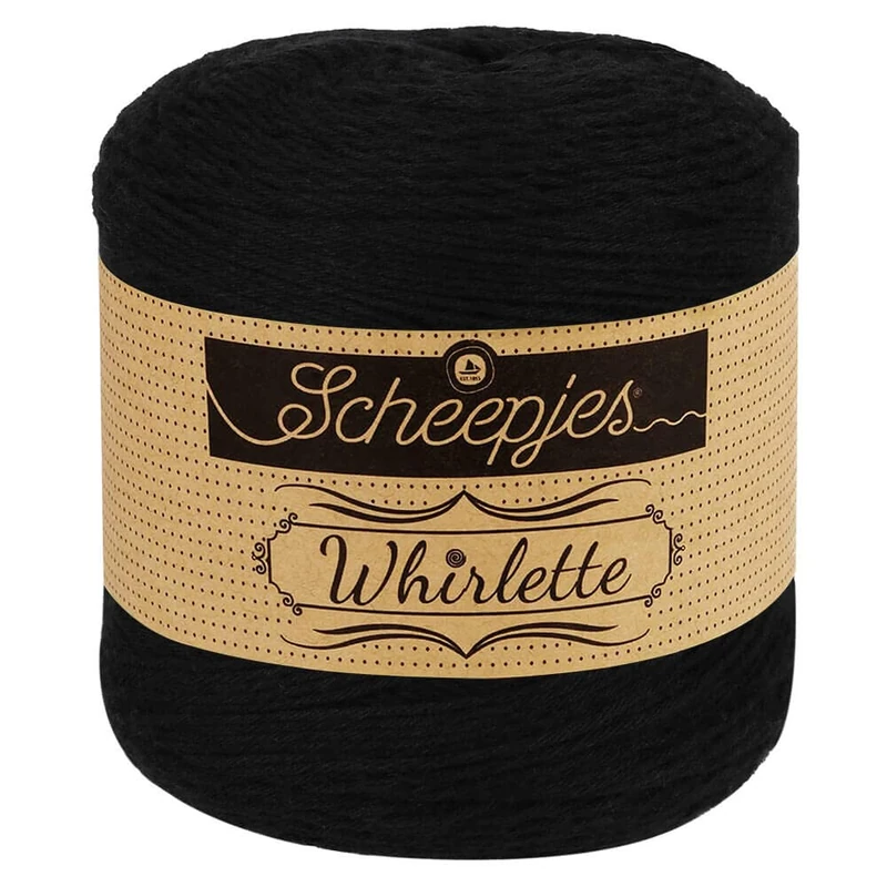 Scheepjes - Scheepjes Whirlette 851 Liquorice Yarn - 5x100g