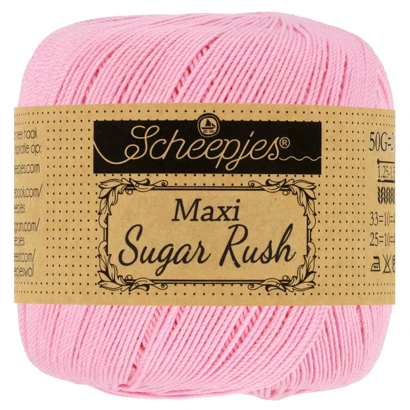 Scheepjes - Scheepjes Maxi Sugar Rush 222 Tulip Yarn - 10x50g