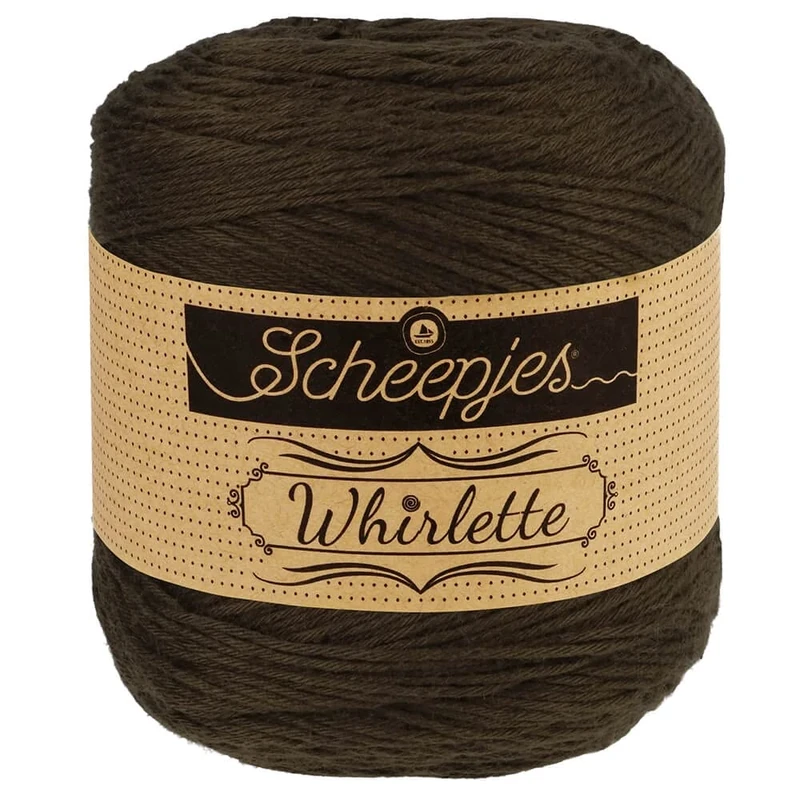 Scheepjes - Scheepjes Whirlette 883 Bitter Coffee Yarn - 5x100g