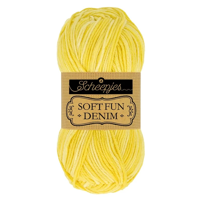 Scheepjes - Scheepjes Softfun Denim 518 Yarn - 10x50g