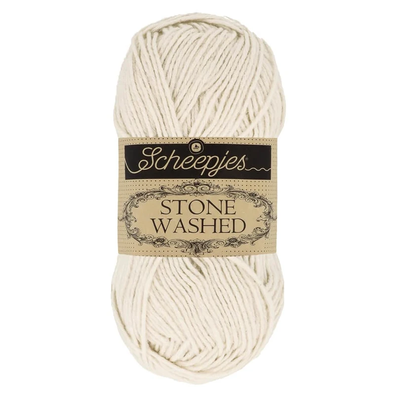 Scheepjes - Scheepjes Stone Washed 801 Moon Stone Yarn - 10x50g