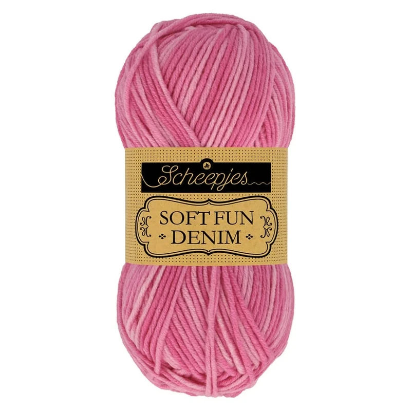 Scheepjes - Scheepjes Softfun Denim 503 Yarn - 10x50g
