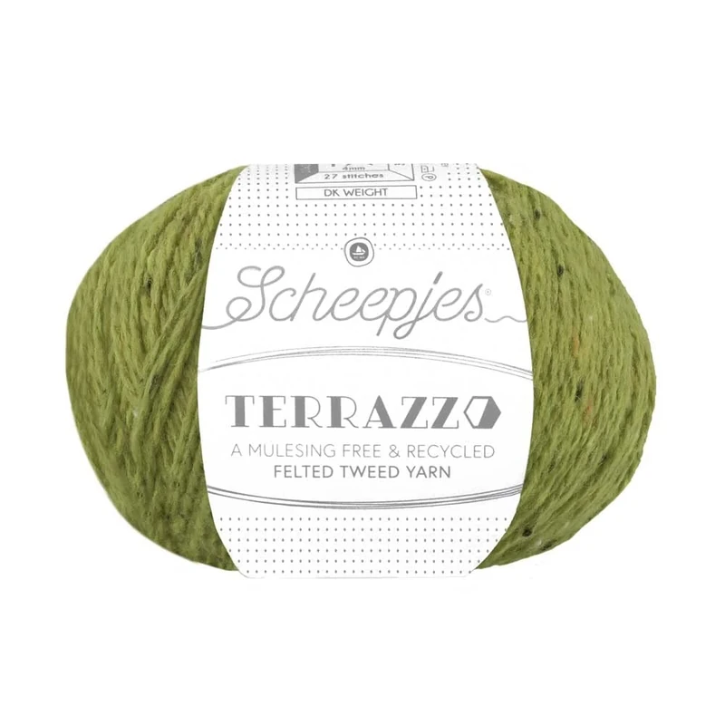 Scheepjes - Scheepjes Terrazzo 707 Oliva Yarn - 5x50g