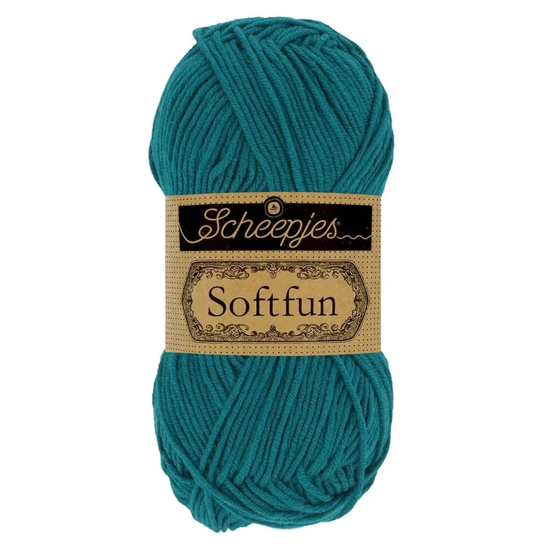 Scheepjes - Scheepjes Softfun 2644 Lagoon Yarn - 10x50g