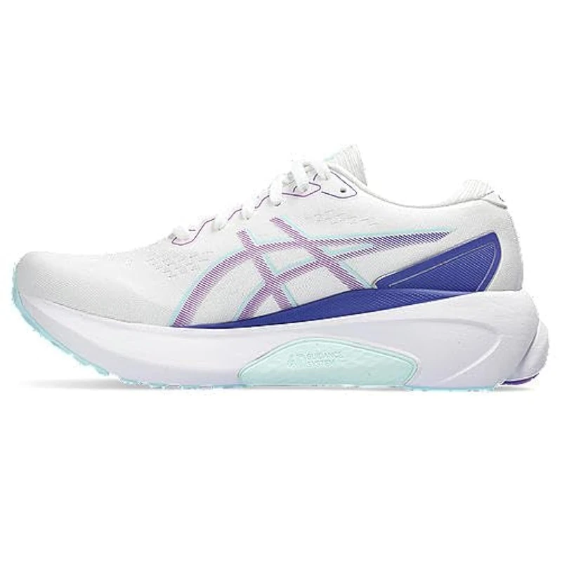 ASICS 1012B357-100 Gel-Kayano 30 Women White/Cyber Grape UK 5.5 - Image 1