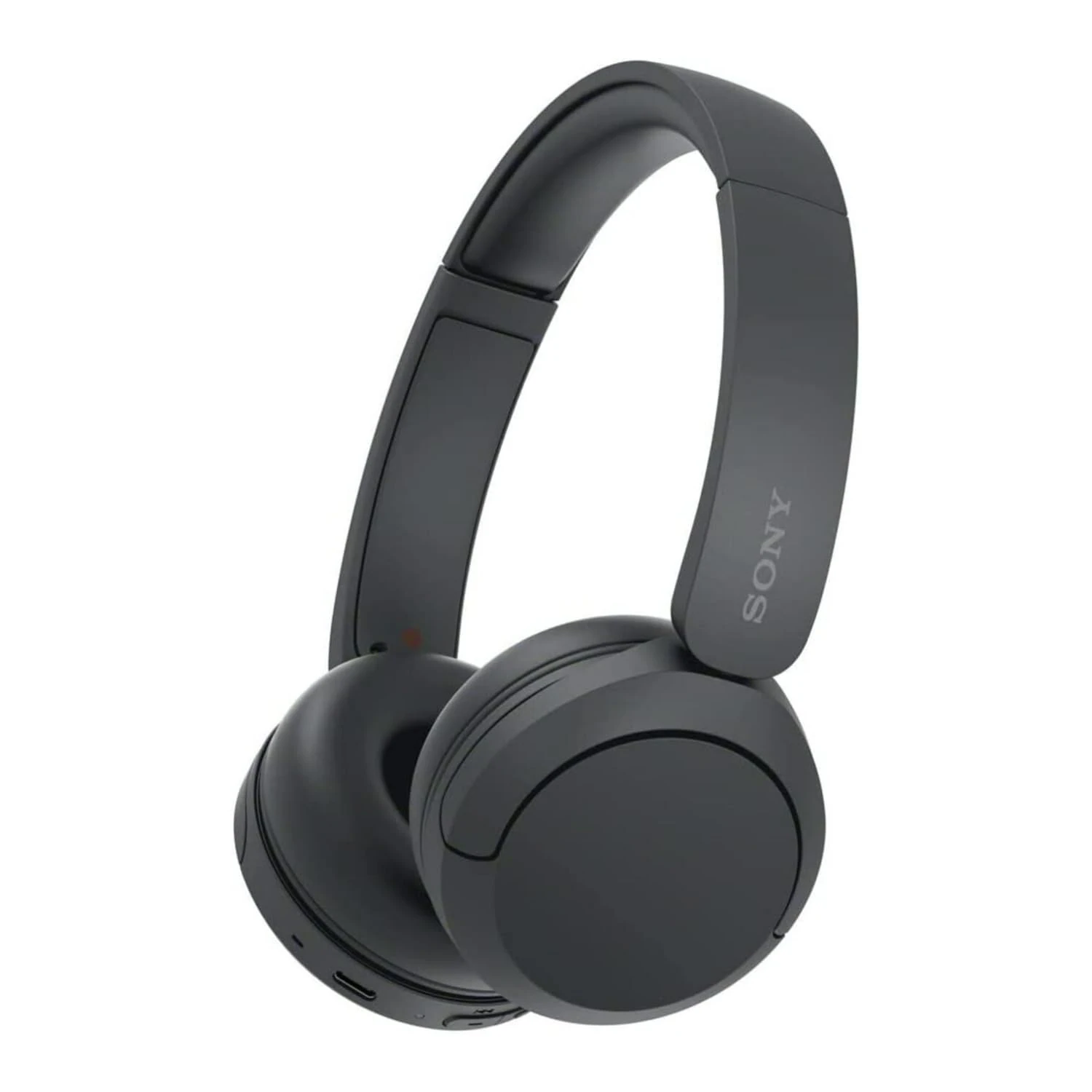 Sony WH-CH520 Wireless Bluetooth Headphones - up to 50 Hours Battery Life with Quick Charge, On-ear style - Black (Renewed)