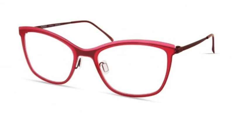 MODO & ECO Women's Glasses, Burgundy, 53/19/145