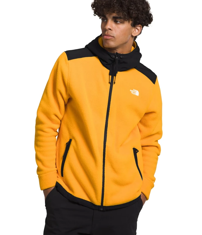 The North Face Men's Alpine Polartec 200 Jacket, Summit Gold/TNF Black, XXL