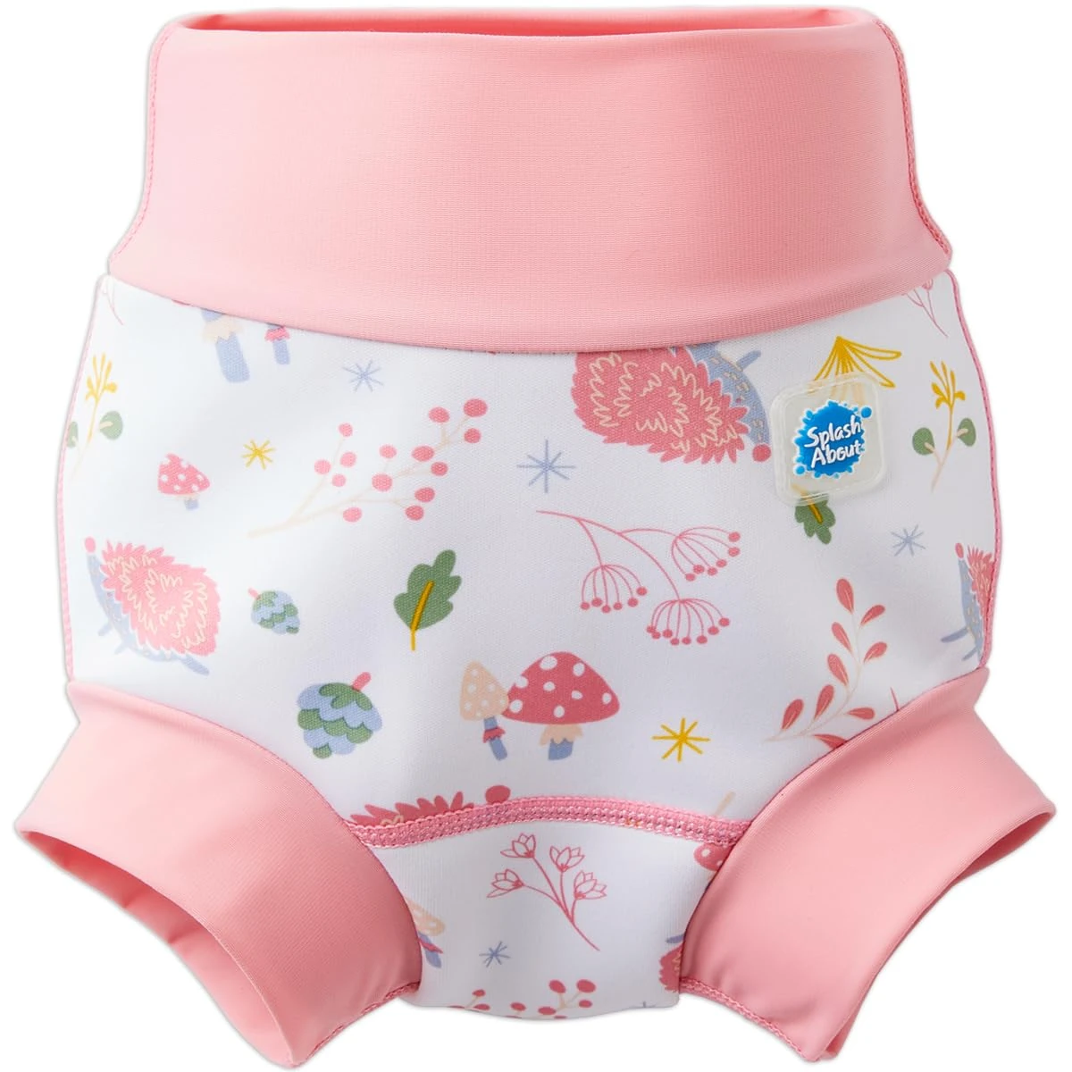 Splash About Happy Nappy Wiederverwendbar Schwimmwindel, Forest Walk, 0-3 Monate Baby and Toddler Swim Nappy