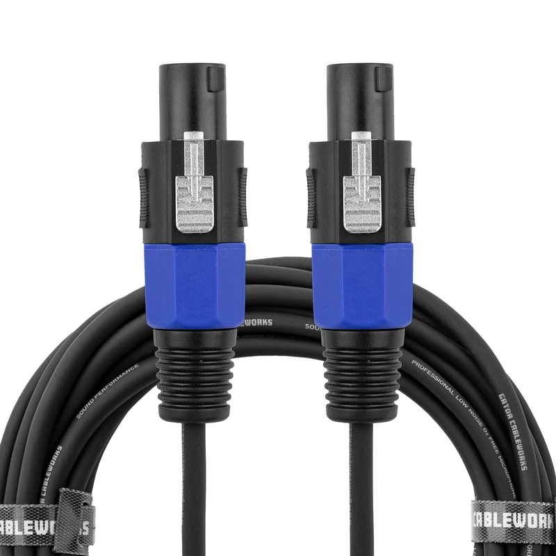 Gator Cableworks CBW-BKLSPKR2TWLK-CBLE-50 Backline Series 50 Foot