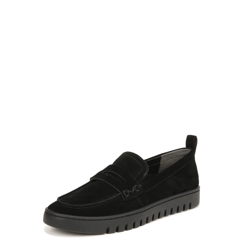 Vionic Women's Loafers & Moccasins - Uptown, Black Suede, UK 3, Medium Fit