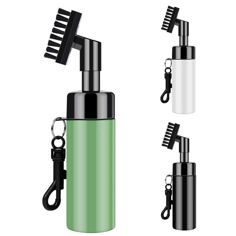 FUZVOL Golf Club Brush with Water Spray & Hook - Groove Cleaner