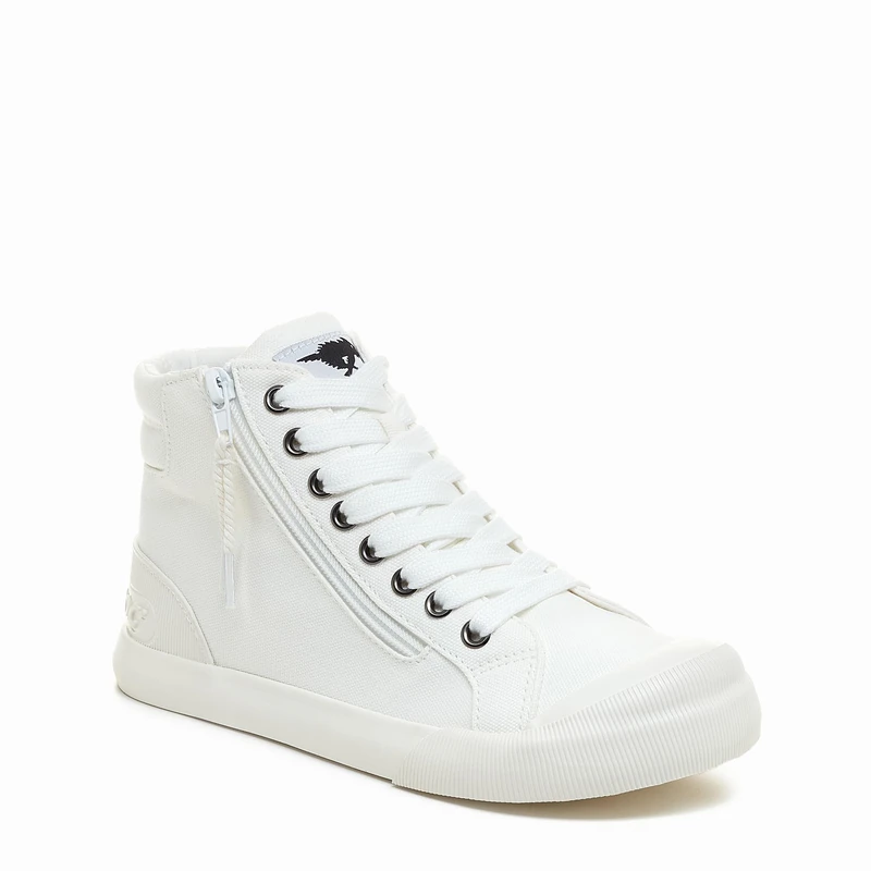 Rocket Dog Jazzin Hi, White, 6.5 UK