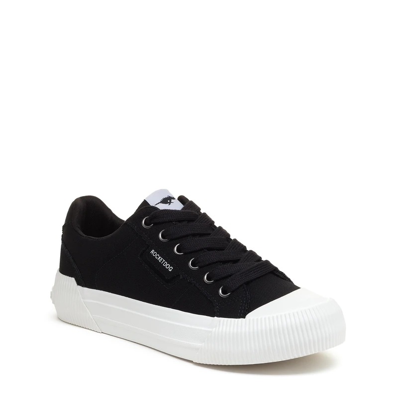 Rocket Dog Women's Cheery Sneaker, Black, 6.5 UK