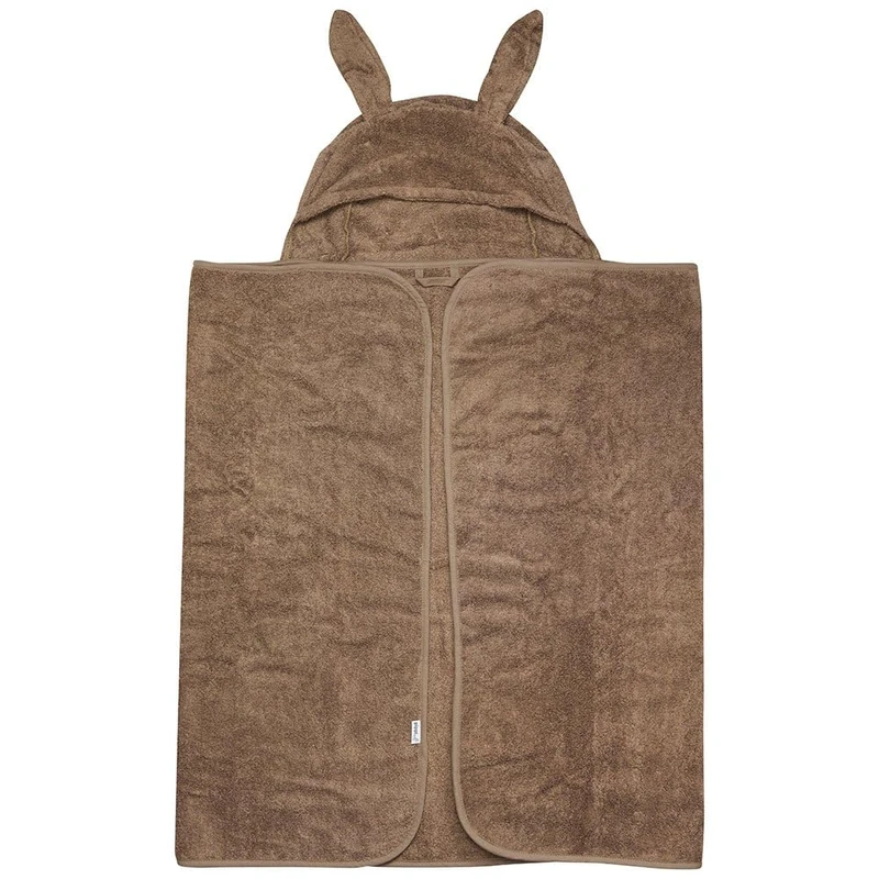 Pippi Unisex Children's Hooded Towel with Cute Ears