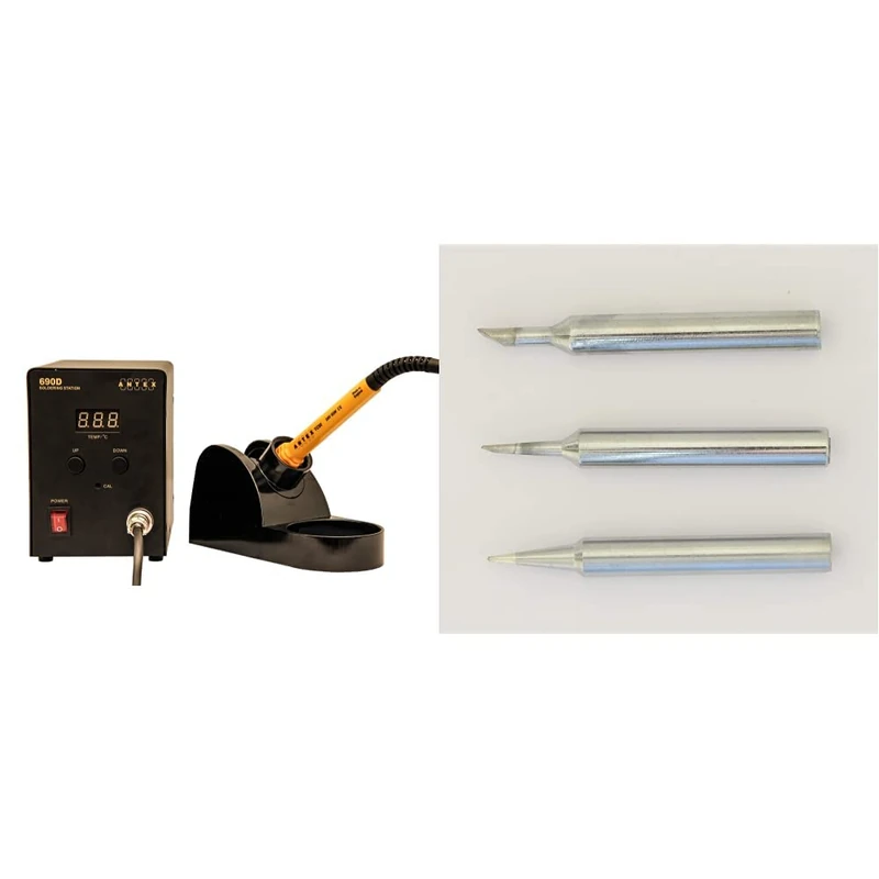 690D Digital Soldering Station from Antex & MMD00J0 CS Assorted bit Pack 1101, 1105 and 1106
