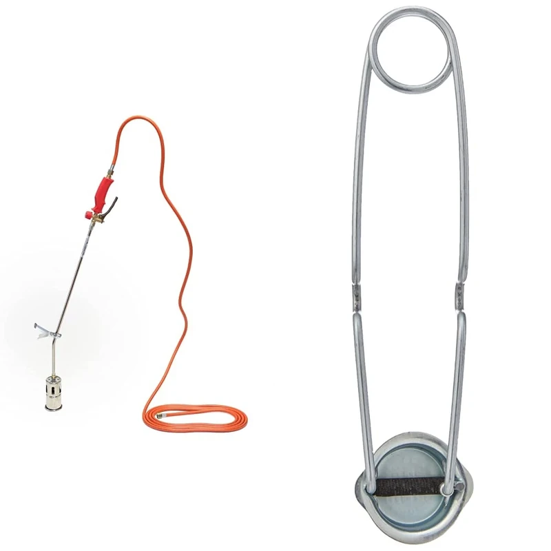 Rothenberger 30954 Roofers Propane Torch Kit with 5m Hose, Multi-Colour & Monument MON3418 SPARK Lighter/striker