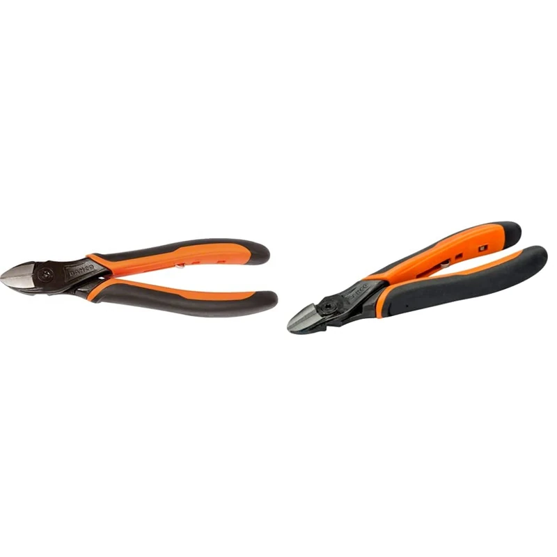 Bahco 2101G-180 2101G Ergo Side Cutting Plier, 180mm Length & BAH2101G-160 Ergo Side Cutting Pliers