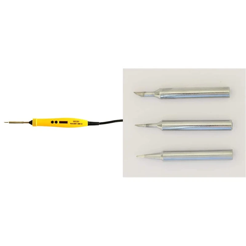 The New Antex TCS230 Digital Soldering Iron. & MMD00J0 CS Assorted bit Pack 1101, 1105 and 1106