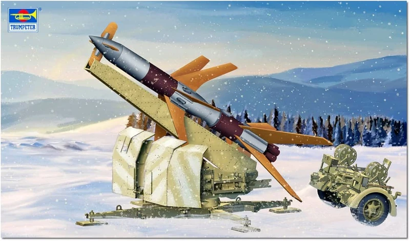 Trumpeter 1:35 - German Flakrakete Rheintochter I
