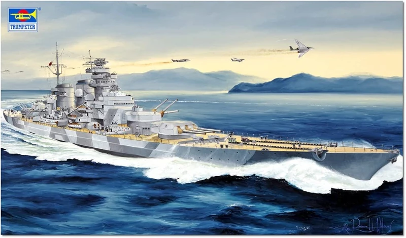 Trumpeter 1:350 - DKM h Class Battleship