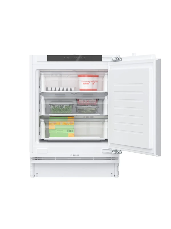 Bosch Series 4 GUN21VFE0G Built Under Freezer with Flat Hinge, 82 x 59.8 cm