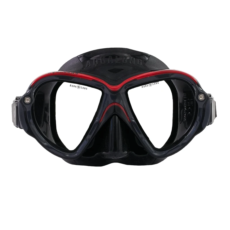 AQUALUNG REVEAL ULTRAFIT - Adult Diving Mask with 180° Panoramic Vision, Customised Face Cup Adjustment, Interchangeable Lenses, Waterproof, Silicone Skirt, ideal for scuba diving