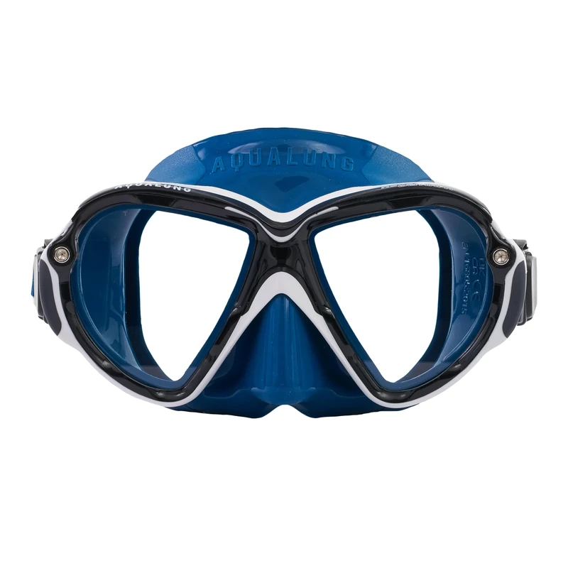 AQUALUNG REVEAL ULTRAFIT - Adult Diving Mask with 180° Panoramic Vision, Customised Face Cup Adjustment, Interchangeable Lenses, Waterproof, Silicone Skirt, ideal for scuba diving