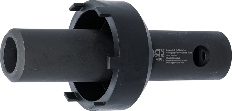 BGS 70925 | Rear Axle Groove Nut Socket | external tooth | for Mercedes-Benz | 92 mm