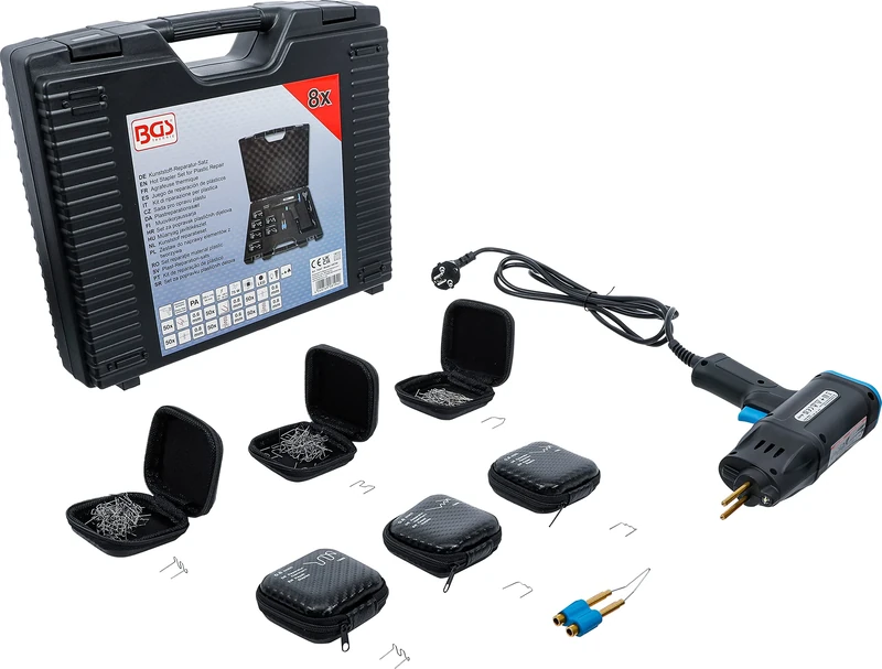 BGS 74347 | Hot Stapler Set for Plastic Repair