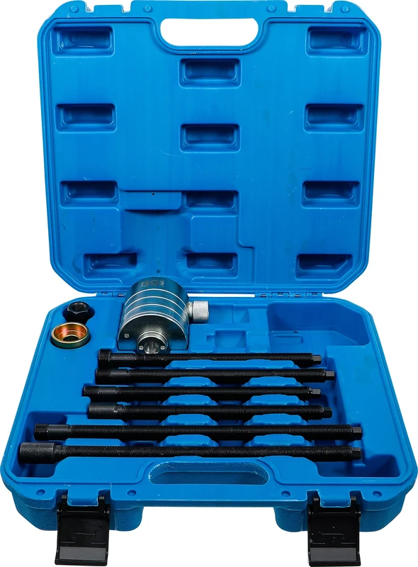 BGS 74285 | Hydraulic Cylinder Tool Set | with Pulling Spindles | for Diesel Injector Extractor | 17 t
