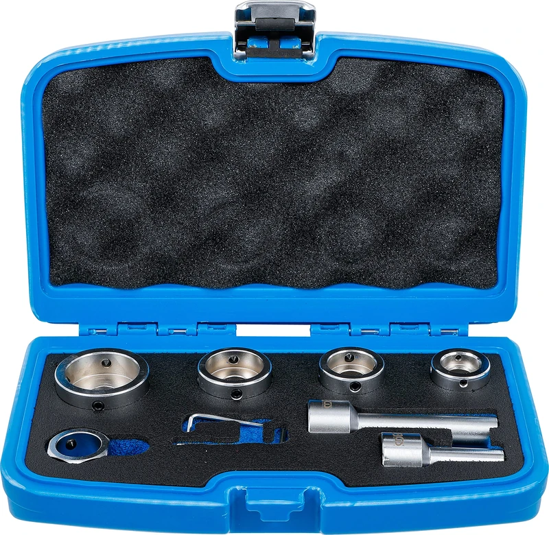 BGS 70115 | Die Adaptor Set | for Wheel Studs | 7 pcs.