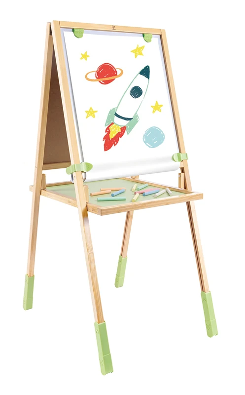 Hape Step Up Bamboo Easel - Image 1