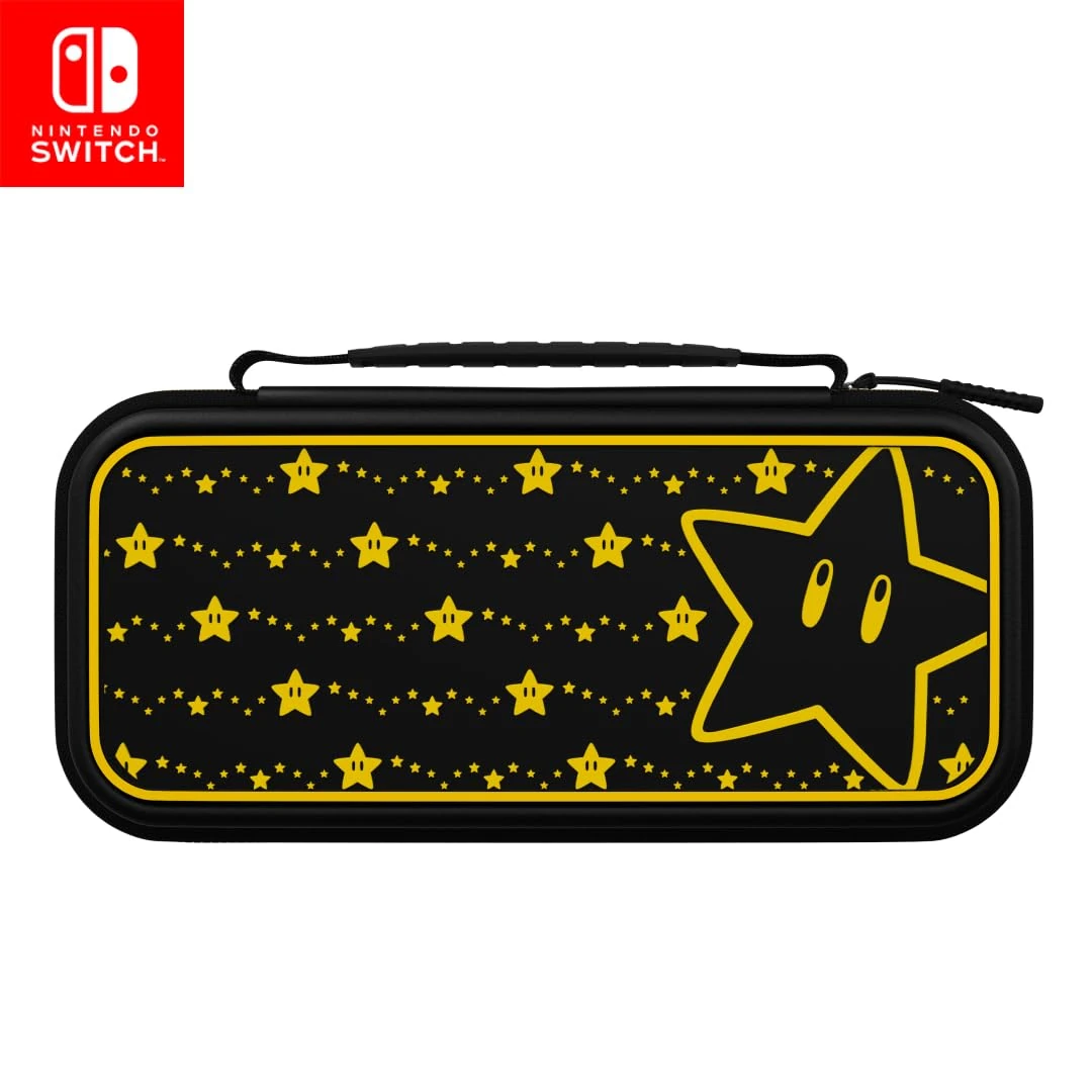 PDP Travel Case Plus Glow Super Star Nintendo Switch
