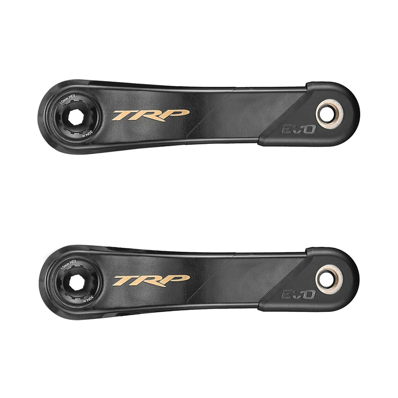 TRP 4717592038767, Cranks M9050 Evo Carbon-170 mm-Black/Silver Unisex Adult, Black/Silver, 170 mm