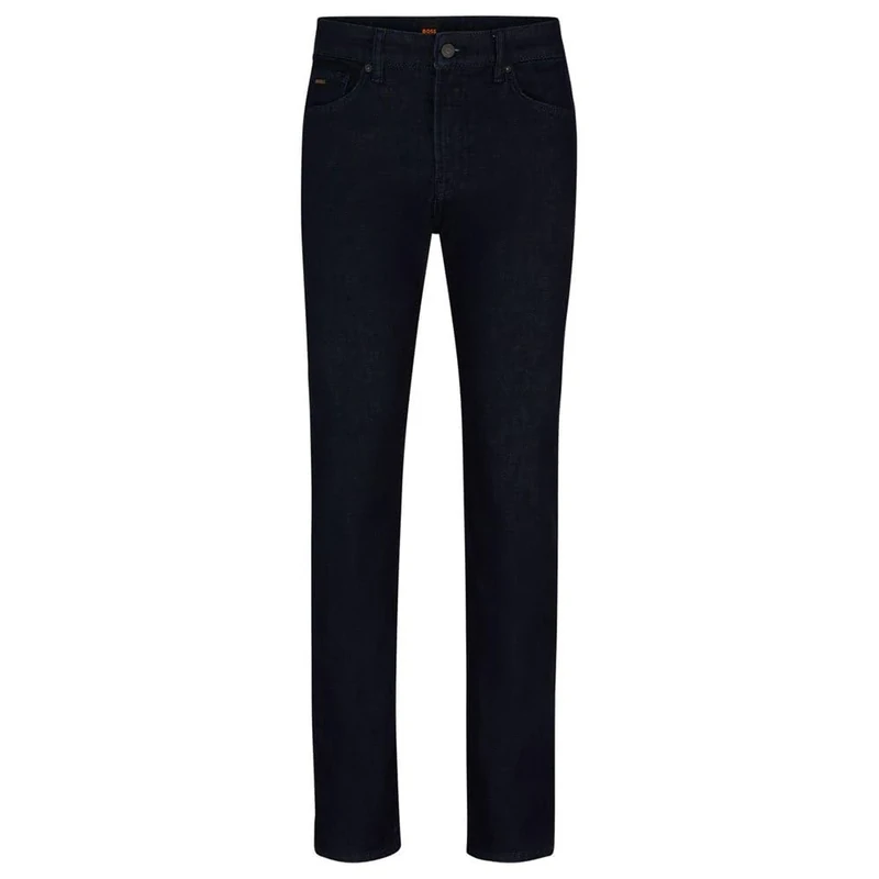 BOSS Mens Re.Maine BC-C Maine Pure-Blue Regular-fit Jeans in Comfort-Stretch Denim